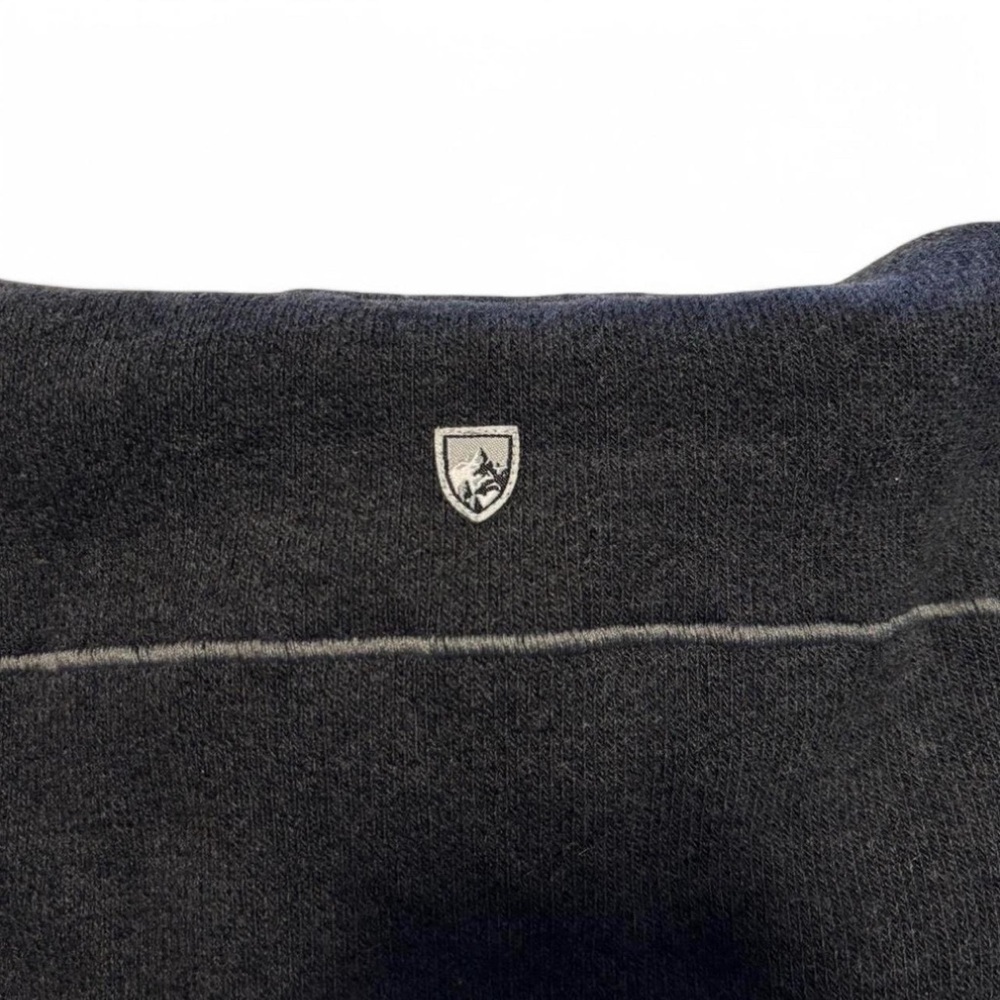 KUHL Women's XS Revive Fleece Hoodie Full Zip Black Grey Thumb Hole Warmup - Picture 6 of 8